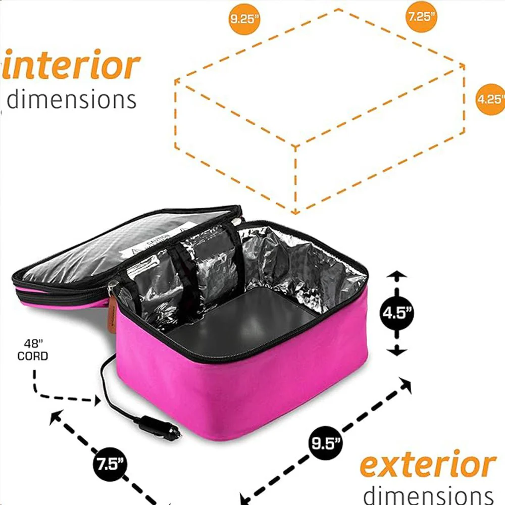 Hot Logic Mini XP 12-Volt Vehicle Version Personal Portable Oven - Image 6