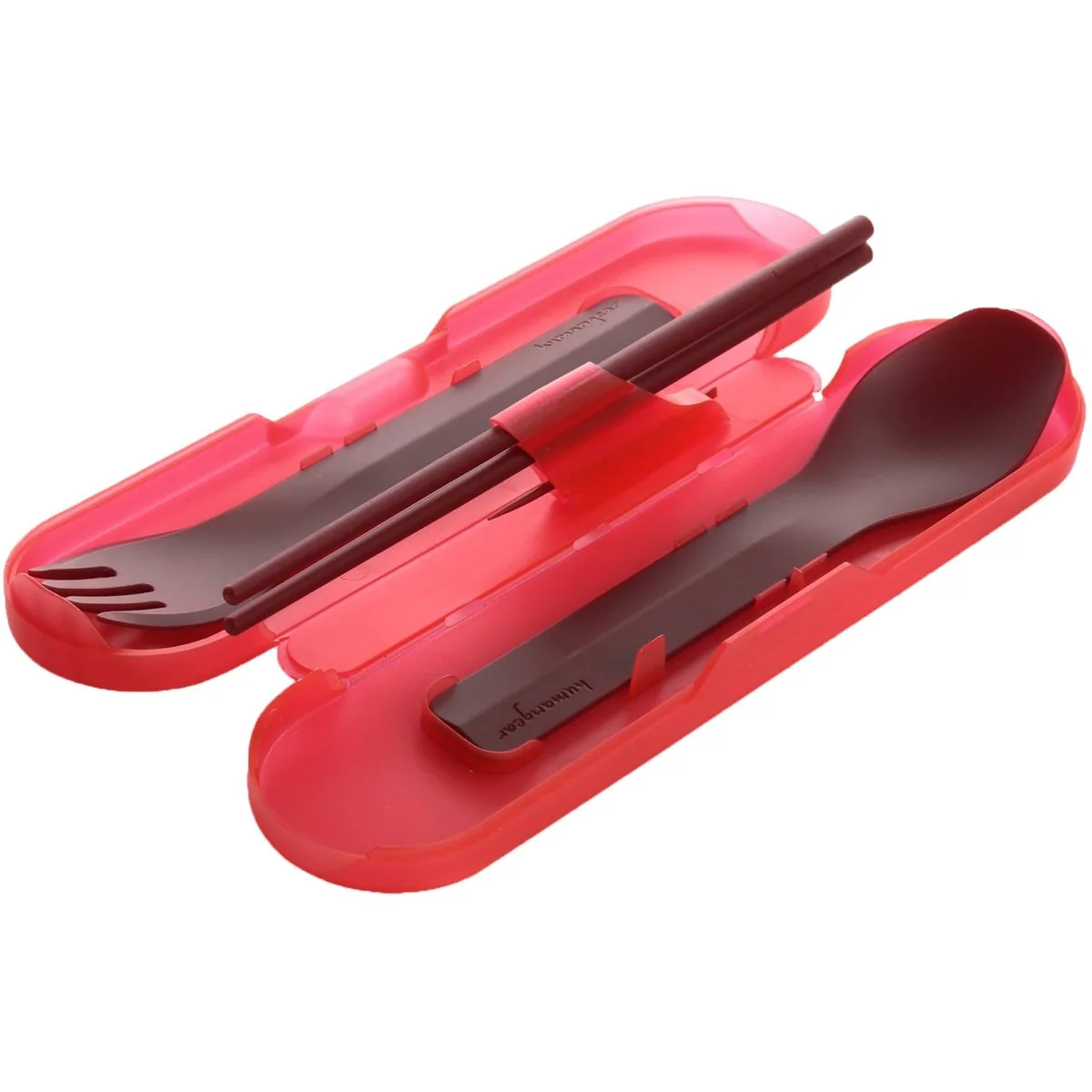 Humangear GoBites Quattro Fork, Spoon, and Chopsticks Travel Utensils - Image 3