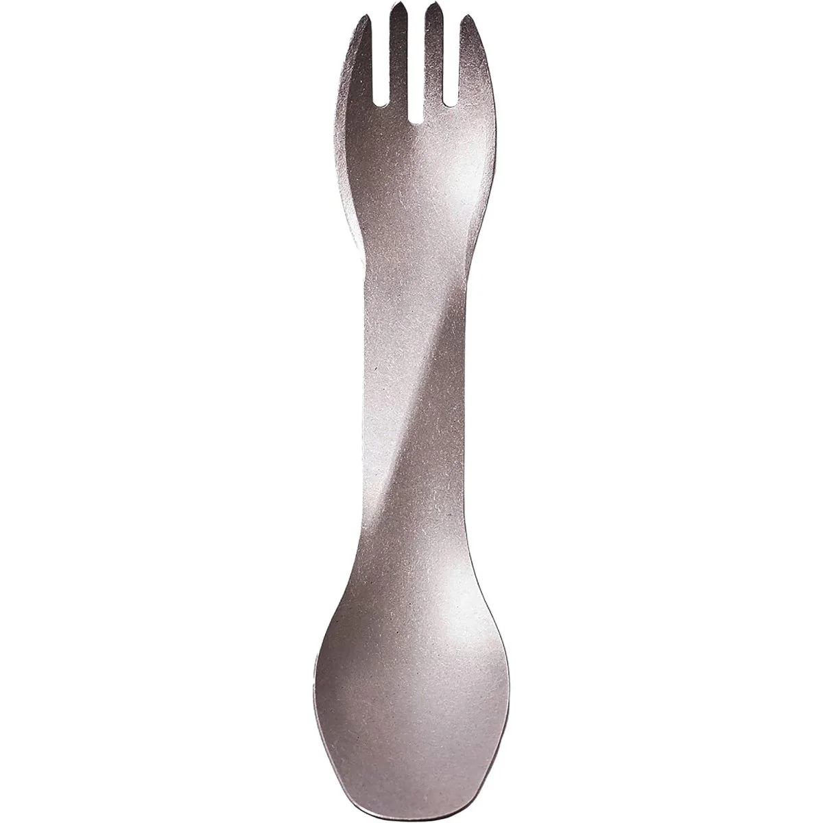 Humangear GoBites Uno Titanium Fork and Spoon Combination Travel Utensil