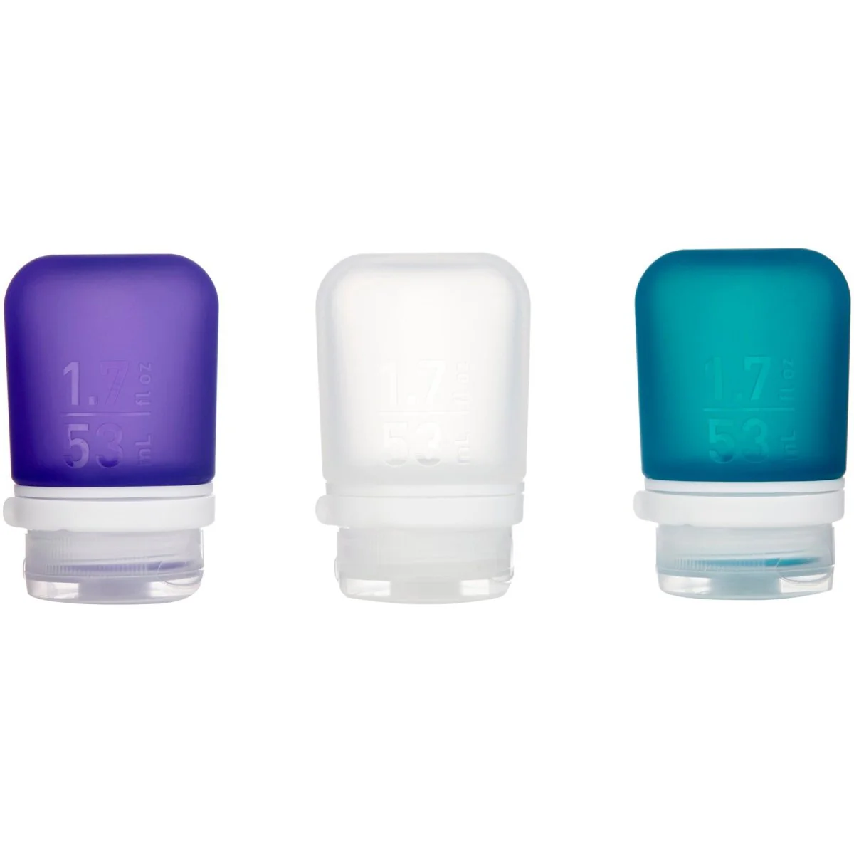Humangear GoToob+ Soft Silicone Travel Bottle 3-Pack - Image 3