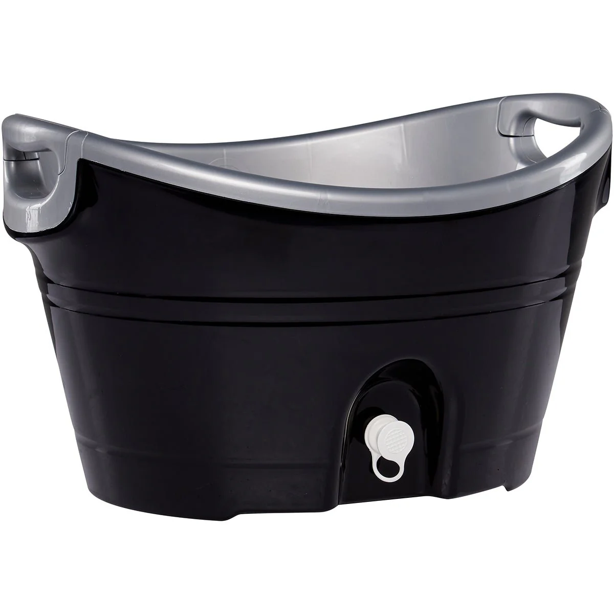 IGLOO 20 qt. Party Bucket Cooler - Black/Silver - Image 2