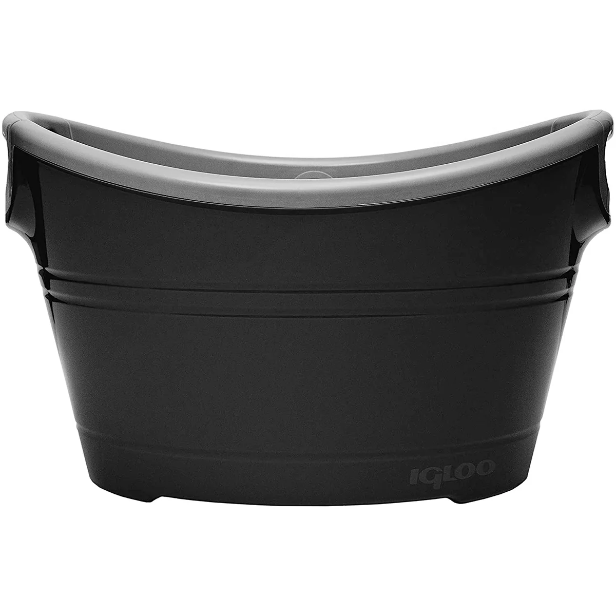 IGLOO 20 qt. Party Bucket Cooler - Black/Silver - Image 3