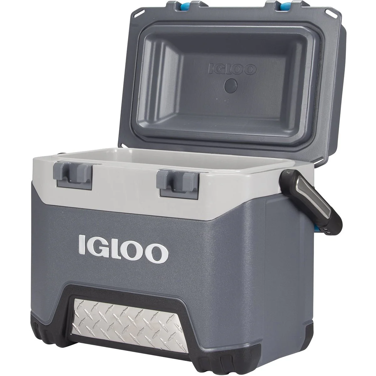 IGLOO BMX 25 qt. Hard Cooler - Carbonite Gray/Carbonite Blue - Image 3