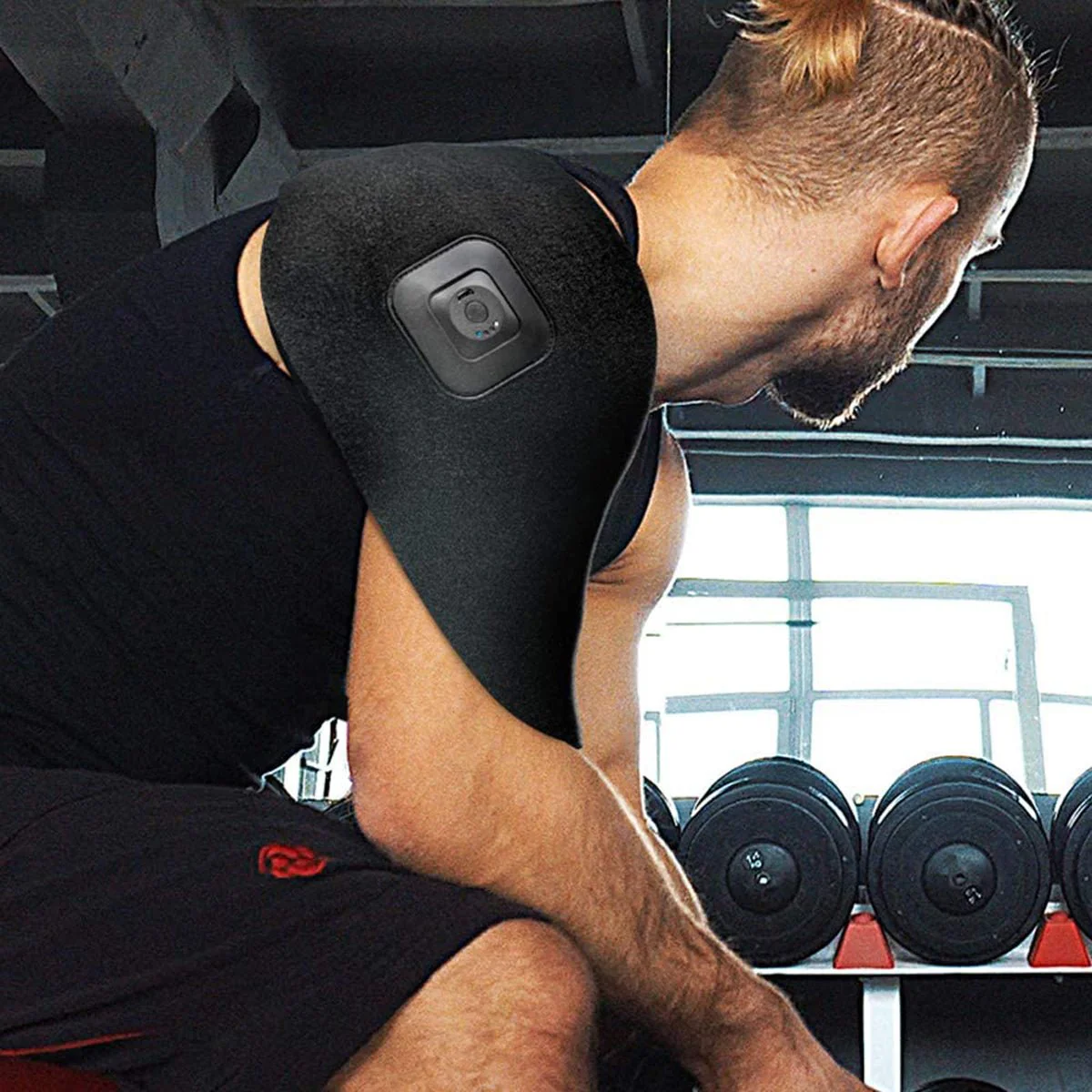 Intellinetix Vibrating Universal Therapy Relief Wrap - Reduces Joint Point - Image 2