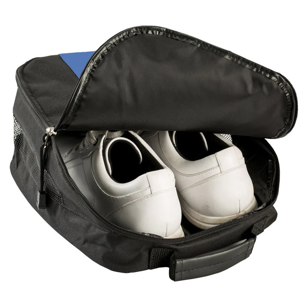IZZO Golf Shoe and Accessories Storage Bag - Black/Blue - Image 2
