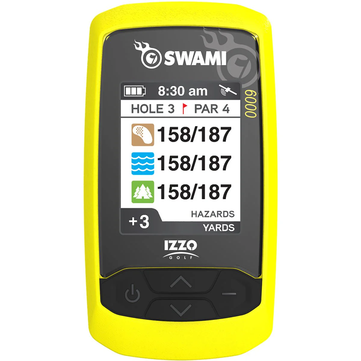 IZZO Golf Swami 6000 Handheld Golf GPS - Image 5