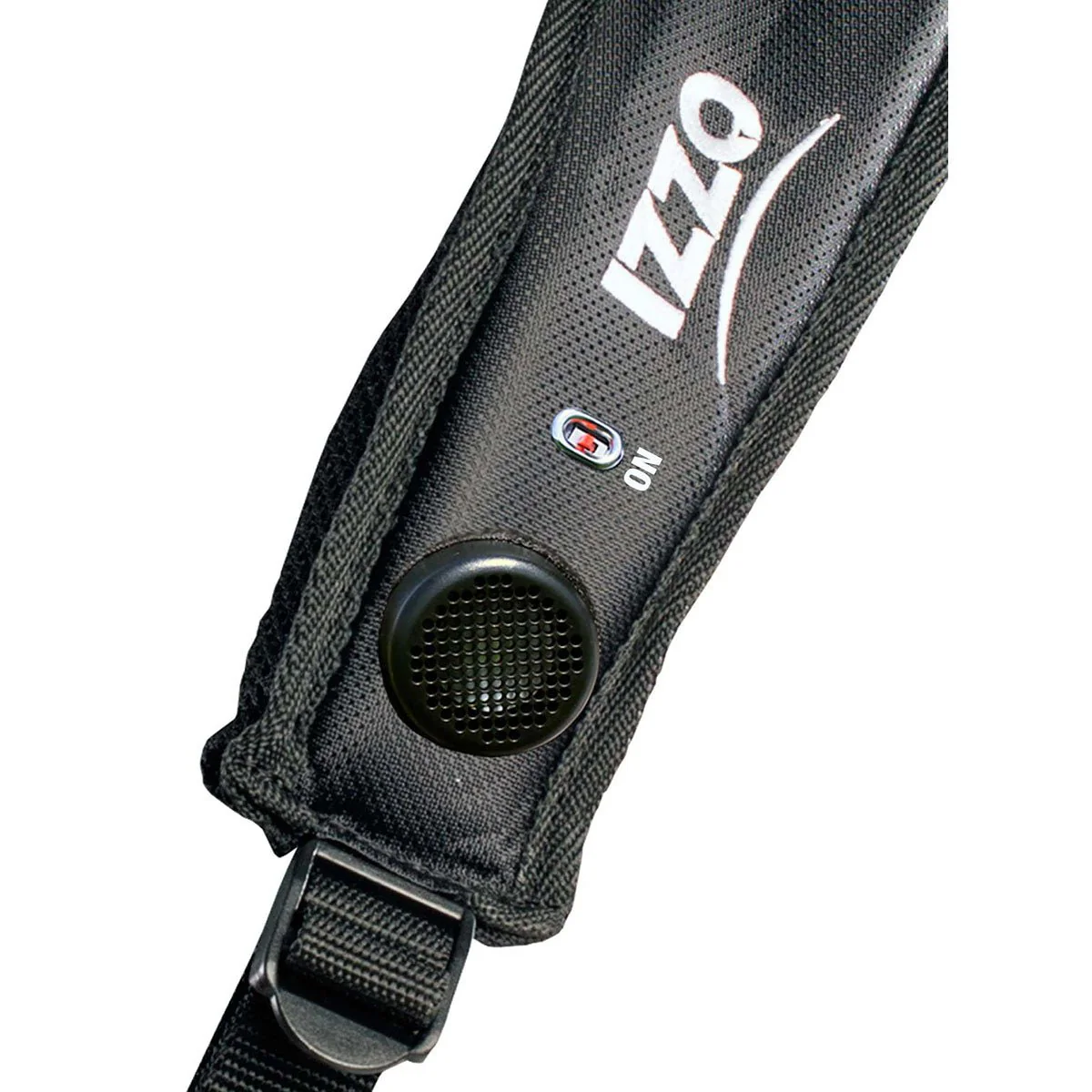 IZZO Sidewinder Speaker Strap for Golf Club Bags - Black - Image 2