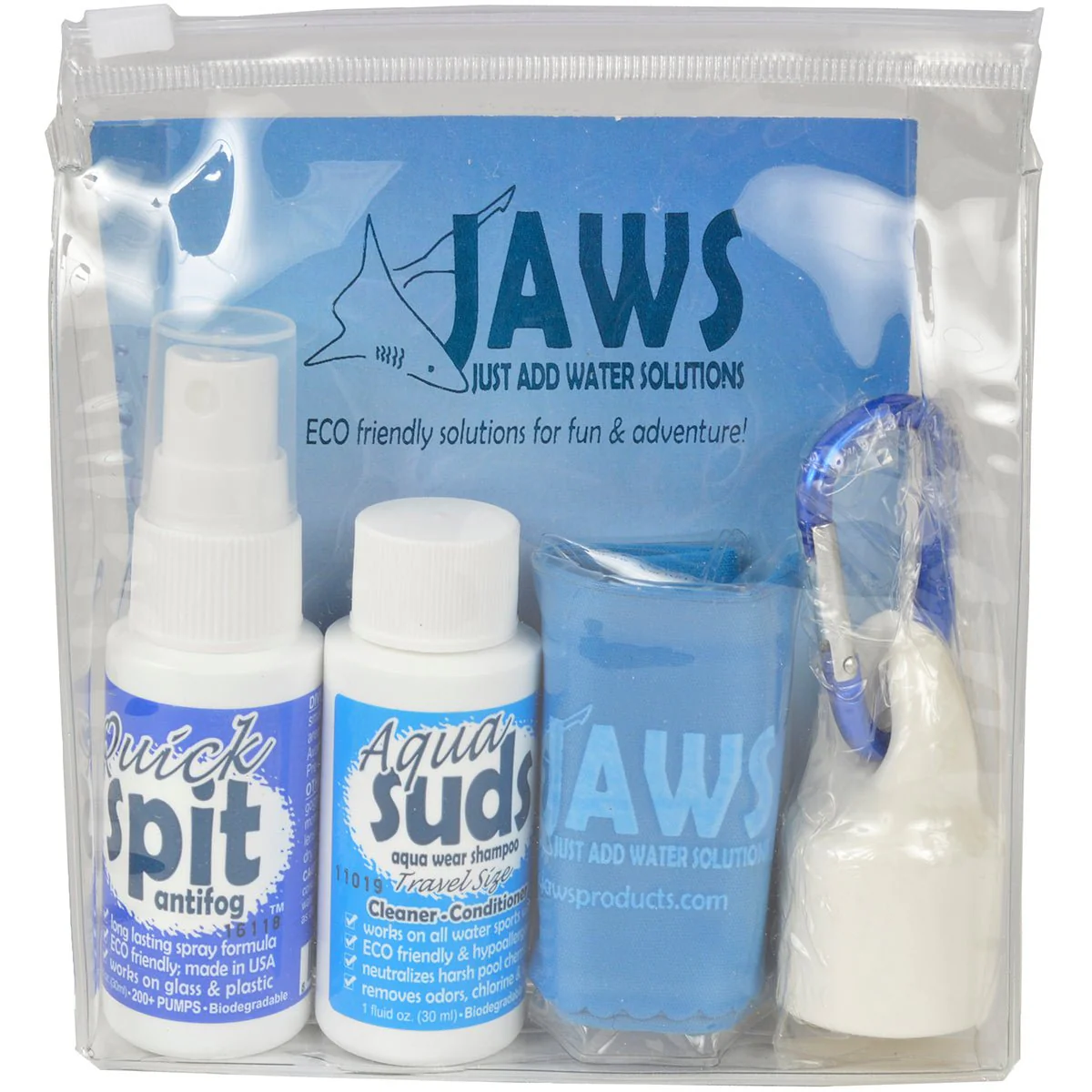 JAWS QuickPACK Drawstring Organizing Backpack with SwimPack Aquatic Care Kit - Image 13