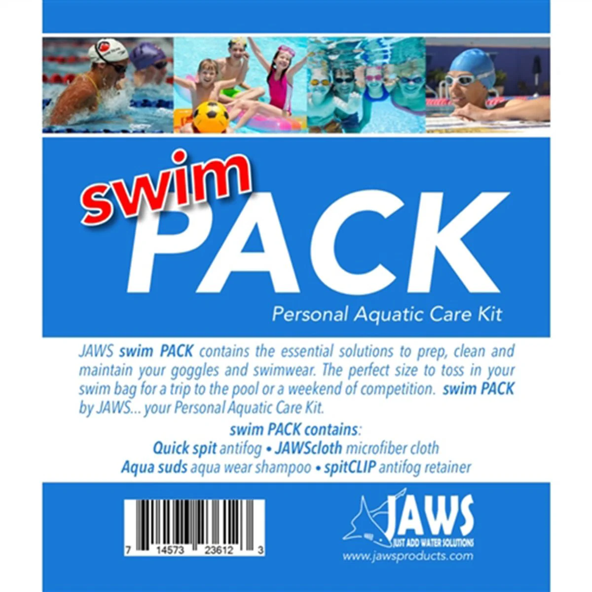 JAWS QuickPACK Drawstring Organizing Backpack with SwimPack Aquatic Care Kit - Image 3