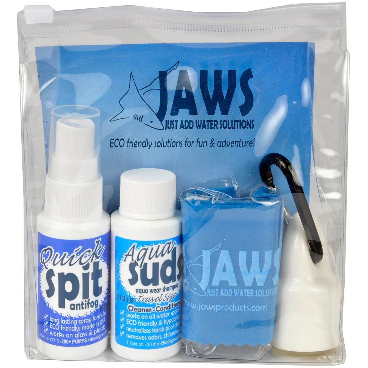 JAWS QuickPACK Drawstring Organizing Backpack with SwimPack Aquatic Care Kit - Image 6