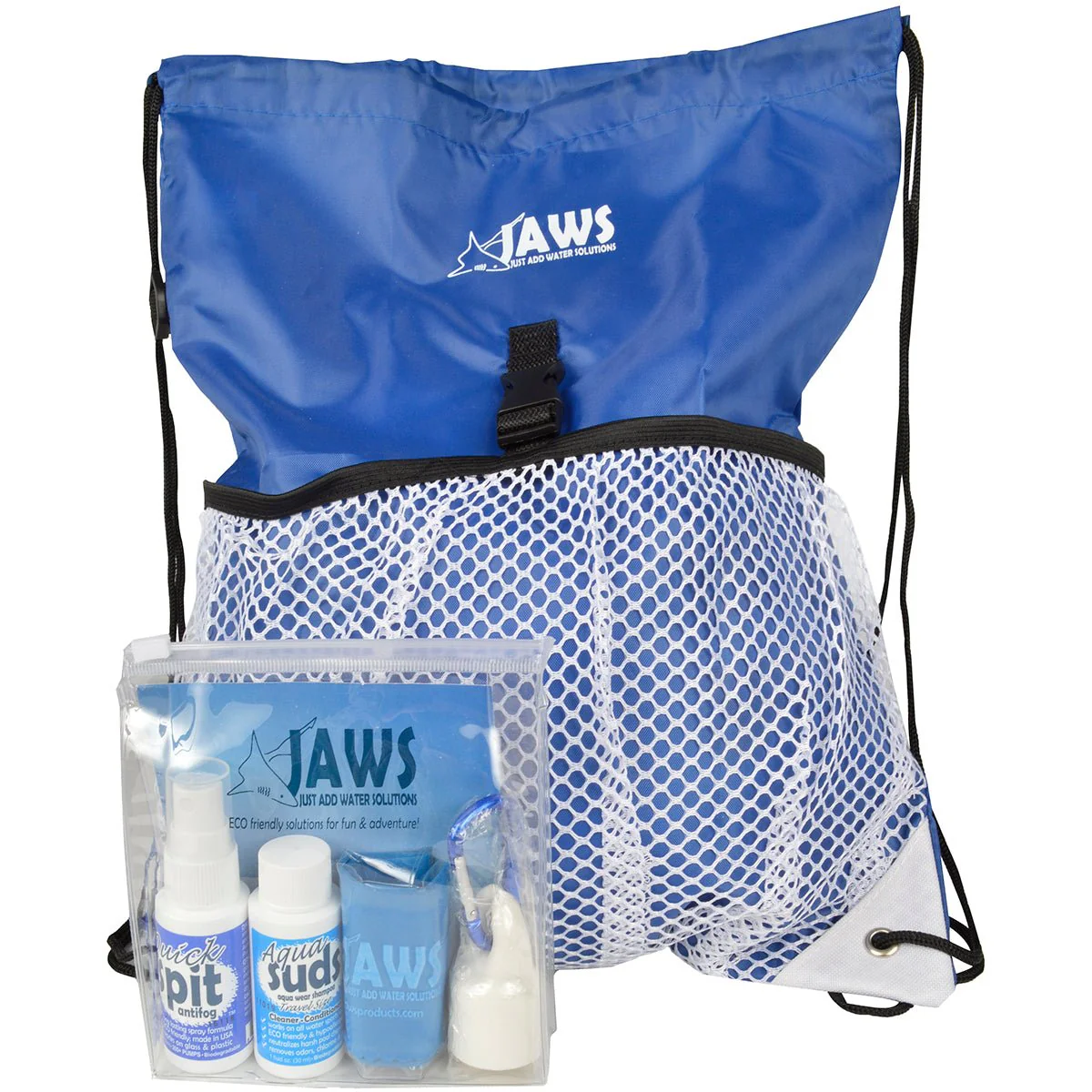JAWS QuickPACK Drawstring Organizing Backpack with SwimPack Aquatic Care Kit - Image 8