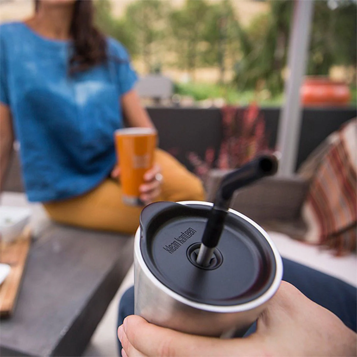 Klean Kanteen Straw Lid - Black - Image 2