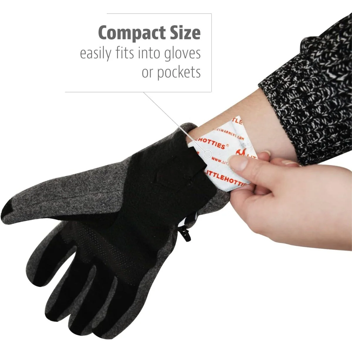 Little Hotties 8 Hour Hand Warmers, 1 Pair - Image 2