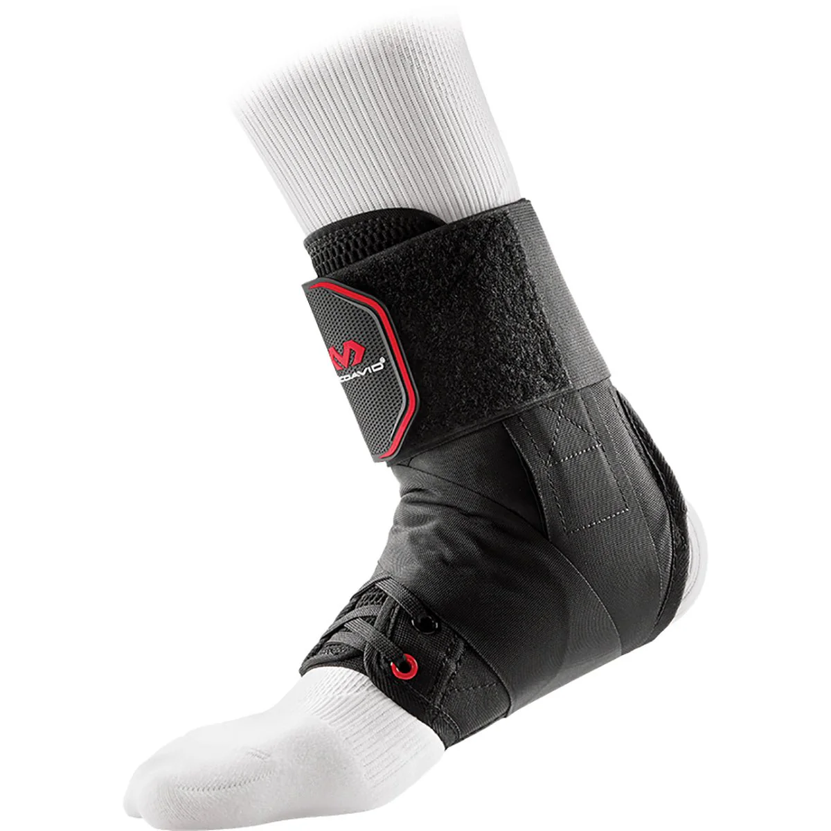McDavid 195 Ultralight Ankle Brace with Straps - Black - Image 3