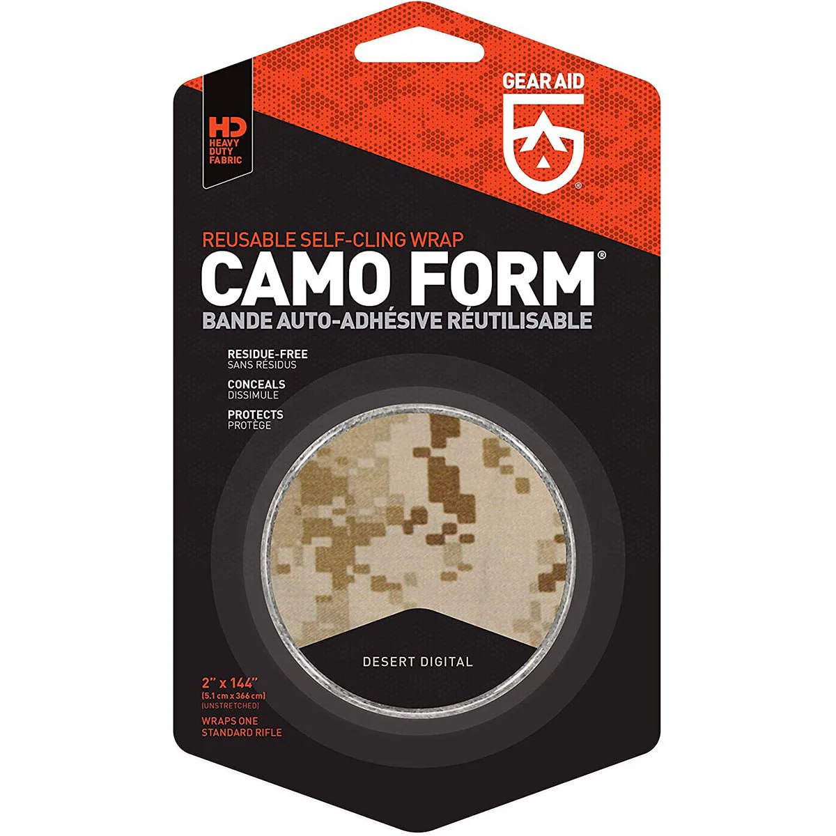 McNett Tactical Camo Form Protective Stretch Fabric Tape Wrap - Image 4