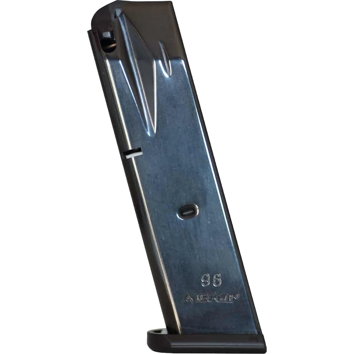 Mec-Gar 10-Round Magazine for Beretta 96FS .40 S&W MGPB9610B Blued Coating