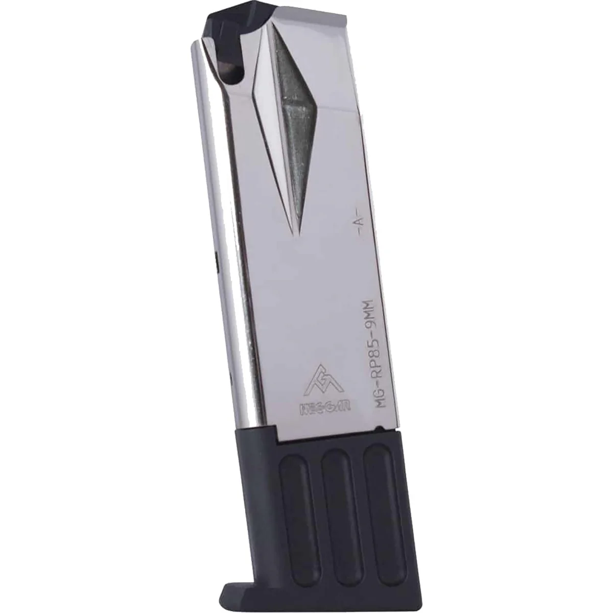 Mec-Gar 10-Round Magazine for Ruger P85, 89, 93, 94, 95 9mm MGRP8510N Nickel