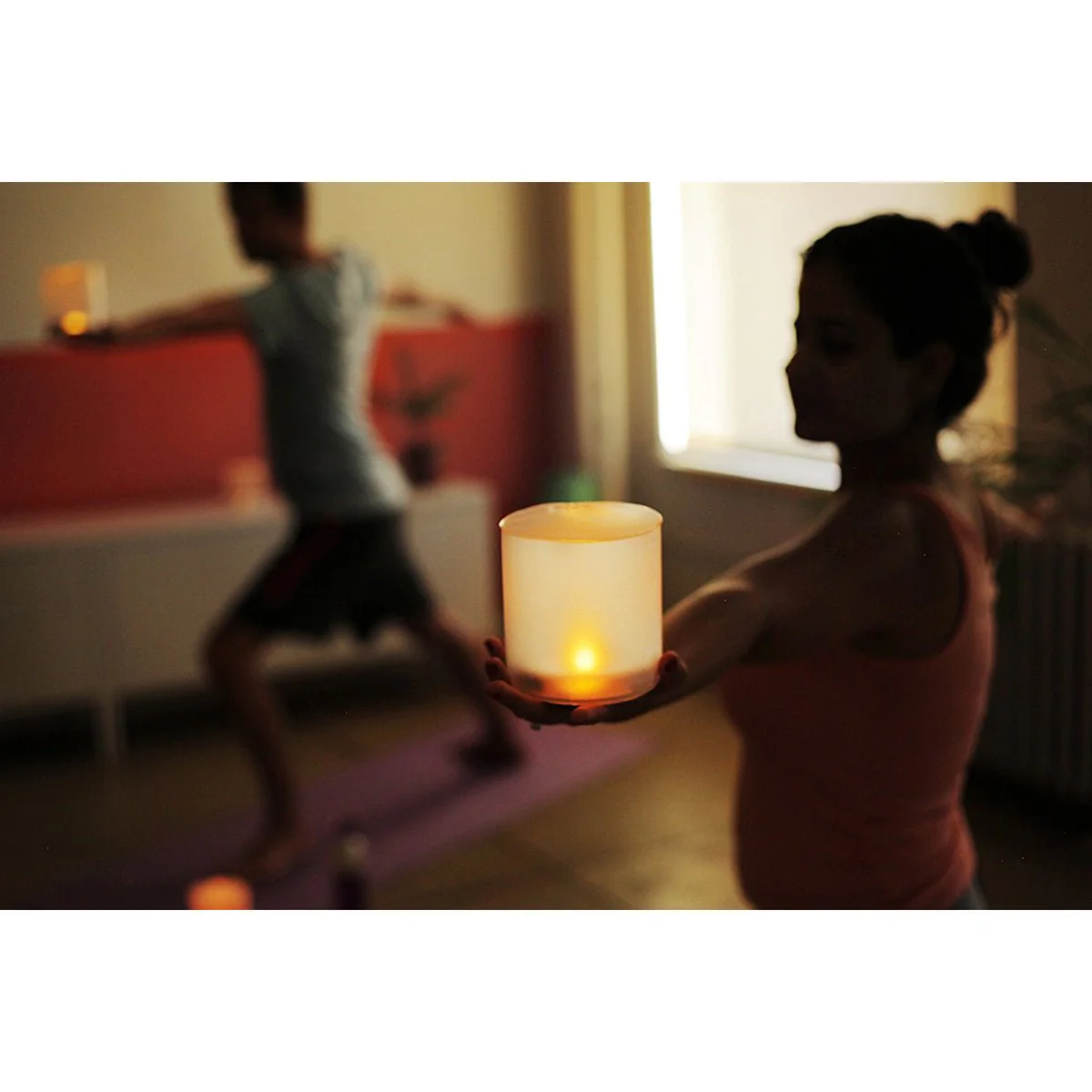 MPOWERD Luci Candle Frosted Finish Portable Waterproof Inflatable Solar Light - Image 6