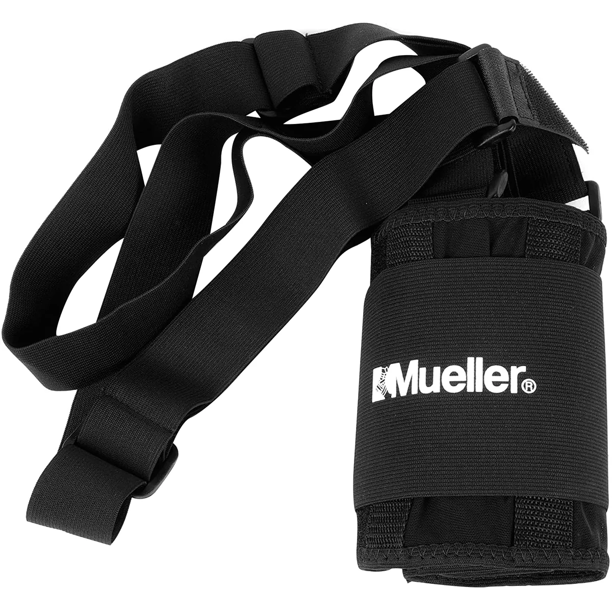 Mueller Back Support with Suspenders - Black - Image 3