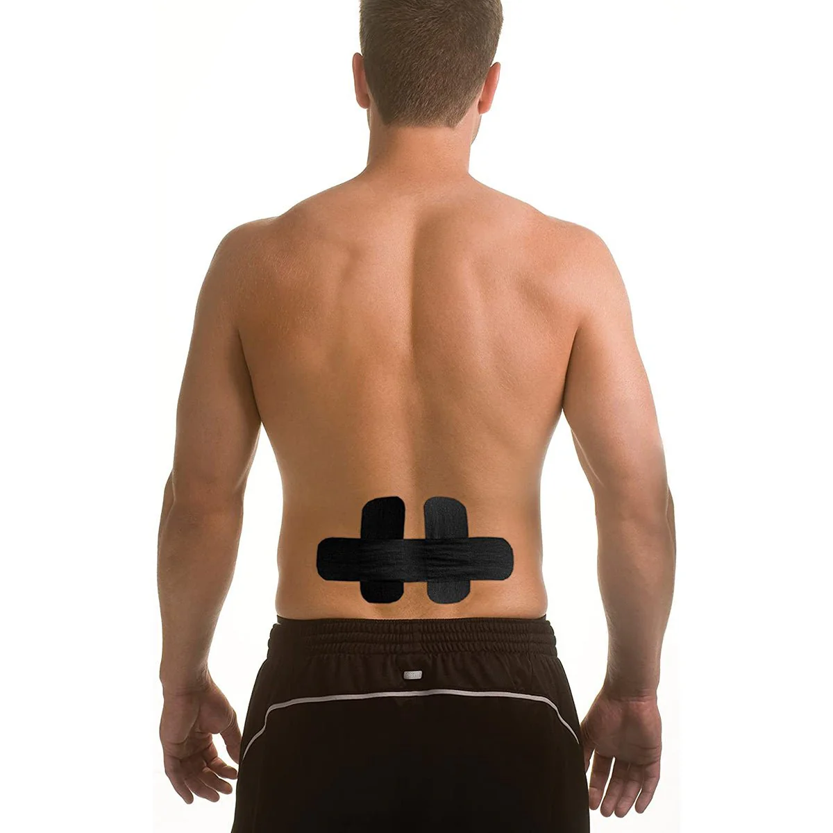 Mueller Sports Medicine 20 Pre-Cut I-Strips Kinesiology Tape Roll - Image 3