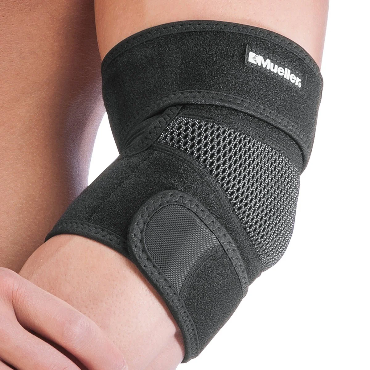 Mueller Sports Medicine Adjustable Elbow Support - Black - Image 2