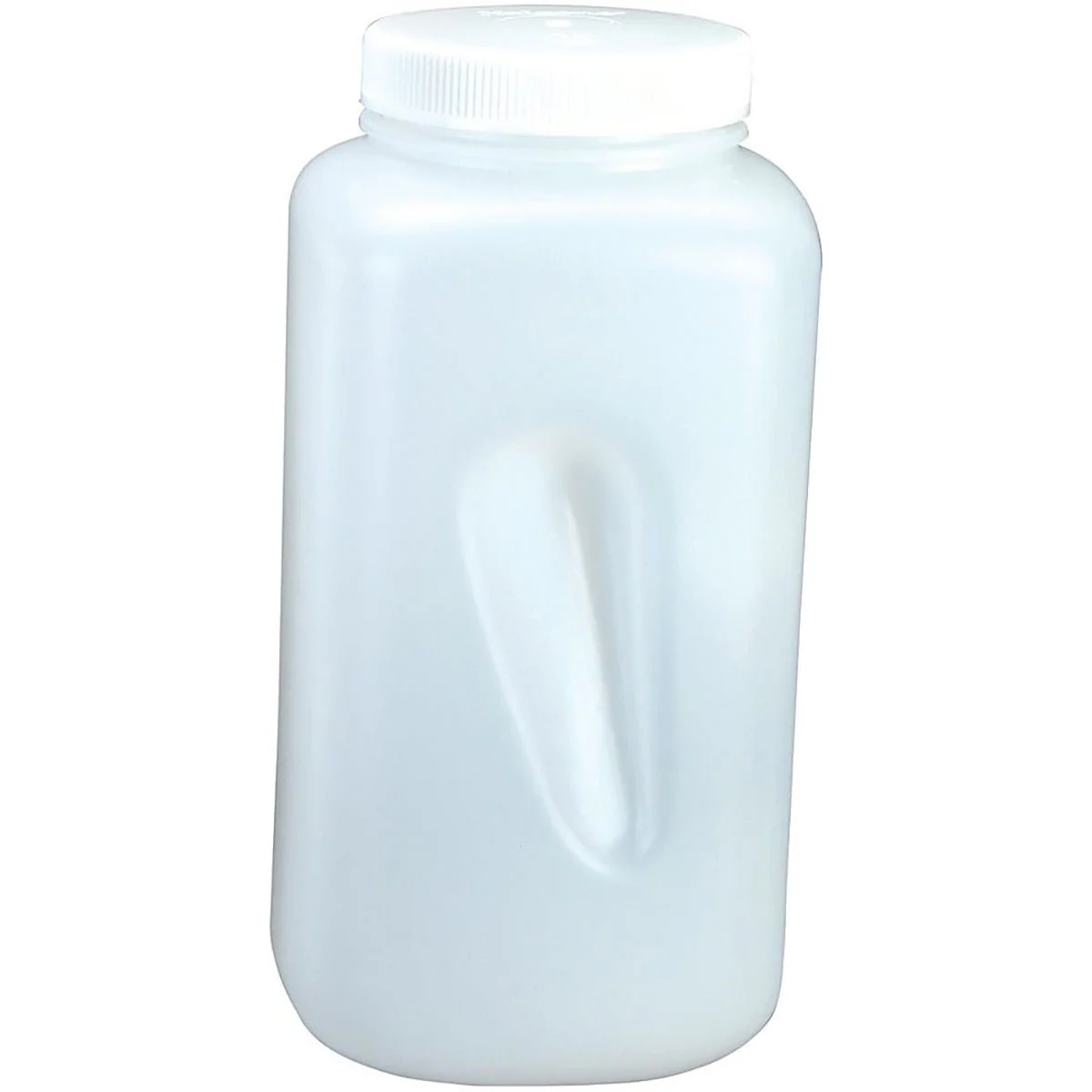 Nalgene HDPE Wide Mouth Square Bottle - White - Image 6