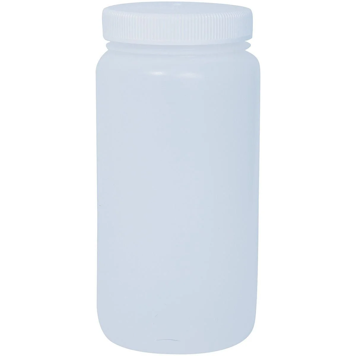 Nalgene LDPE Wide Mouth Round Bottle - White