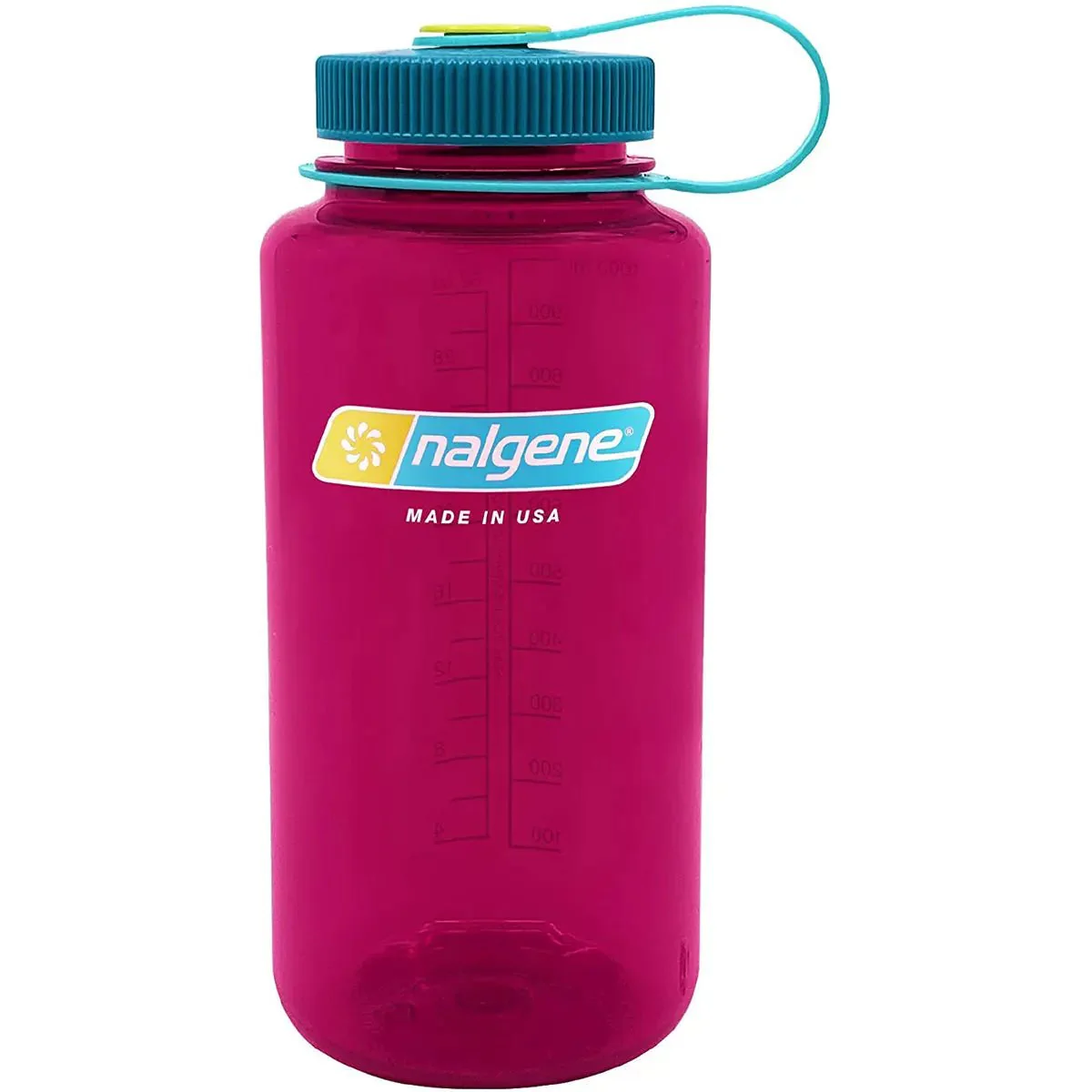 Nalgene Sustain 32 oz. Tritan Wide Mouth Water Bottle - Cosmo/Gray - Image 15