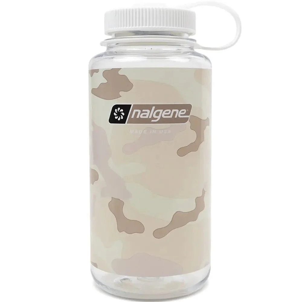 Nalgene Sustain 32 oz. Tritan Wide Mouth Water Bottle - Cosmo/Gray - Image 28