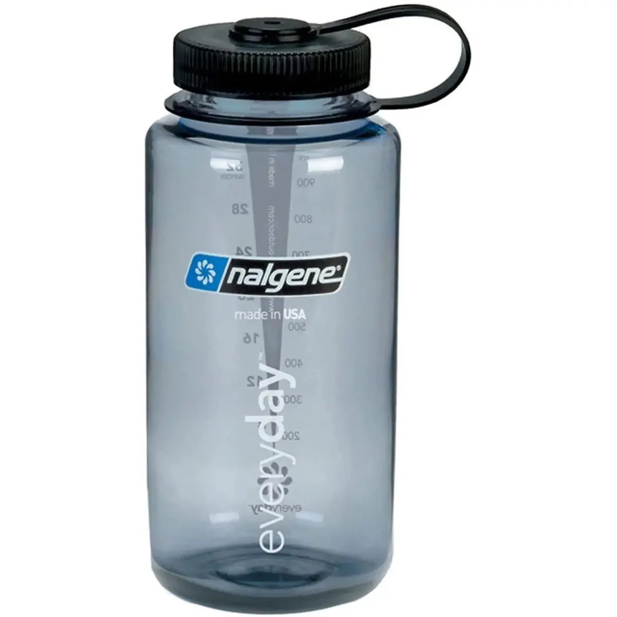 Nalgene Sustain 32 oz. Tritan Wide Mouth Water Bottle - Cosmo/Gray - Image 3