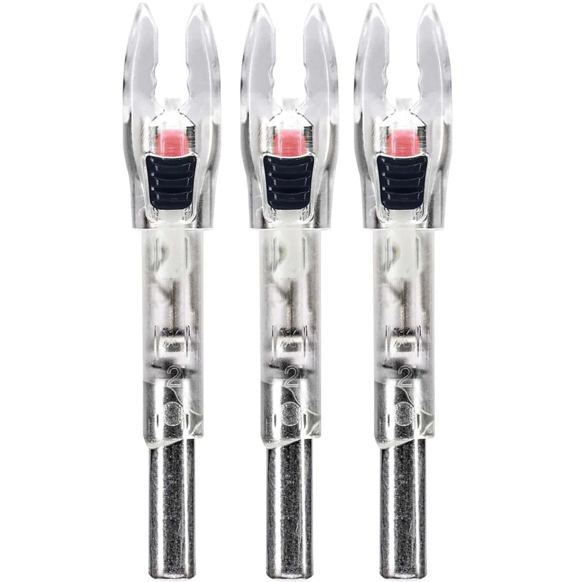 Nockturnal G Shift Red Lighted Nock 3-Pack