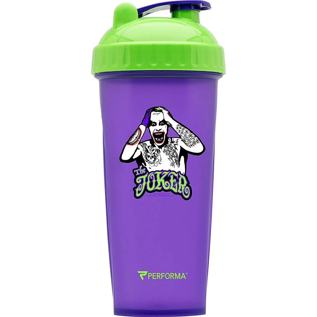 Performa PerfectShaker 28 oz. Villain Shaker Cup Bottle - The Joker - Purple