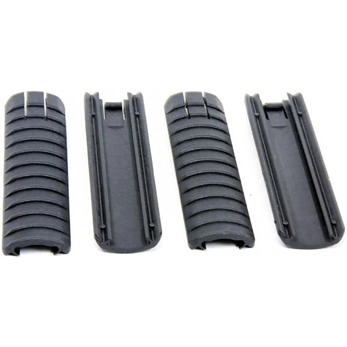 ProMag 1913 Picatinny Rail 11 Rib Cover Panel 4-Pack, Black Polymer