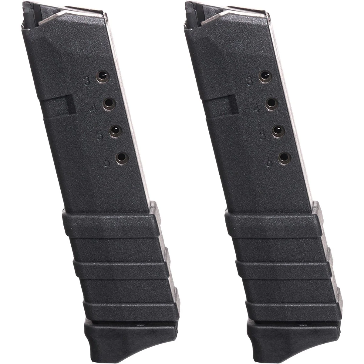 ProMag (2 Pack ) 10-Round Magazine for GLOCK Model 43 G43 9mm, GLK 13, Black Polymer