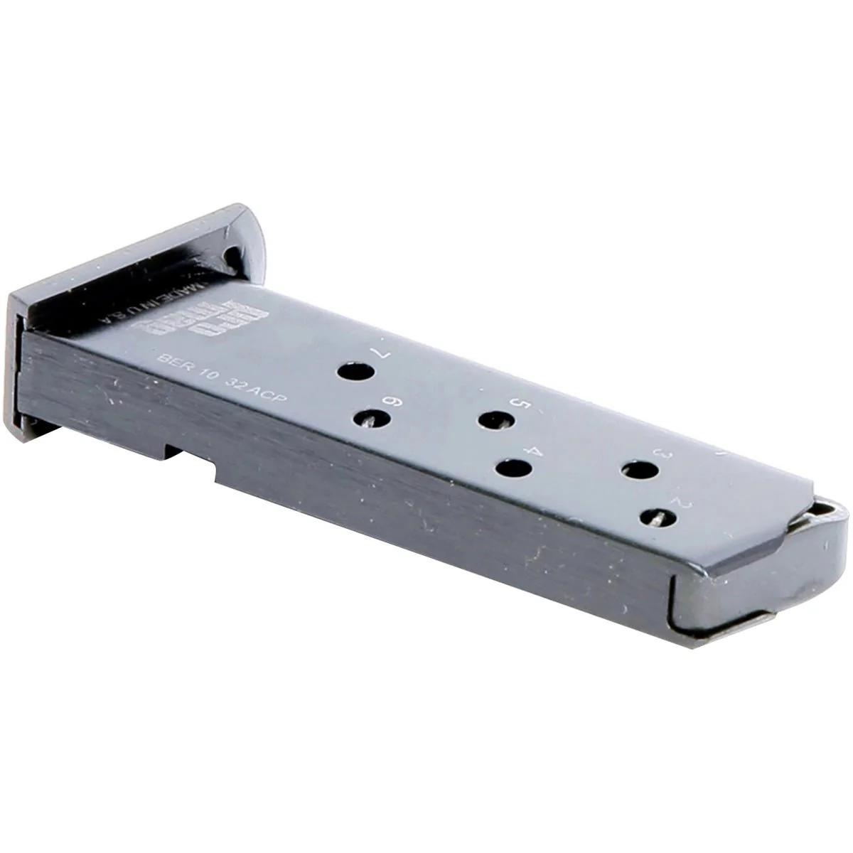 ProMag Beretta 3032 Tomcat .32 ACP, 7-Round Magazine, BER 10, Blue Steel - Image 4