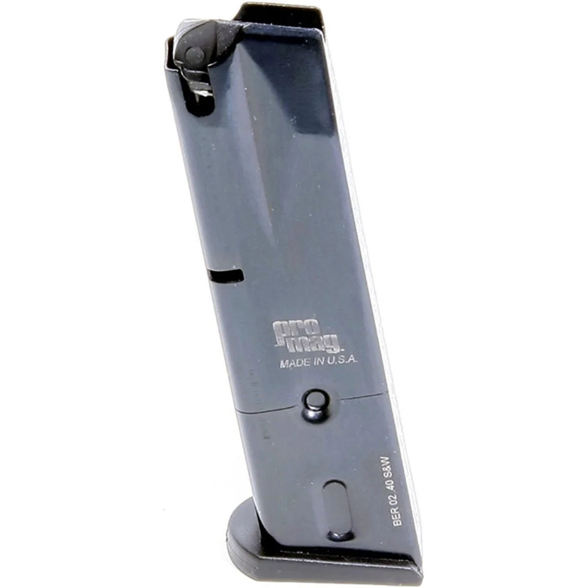 ProMag Beretta 96 .40 S&W, 10-Round Magazine, BER 02, Blue Steel