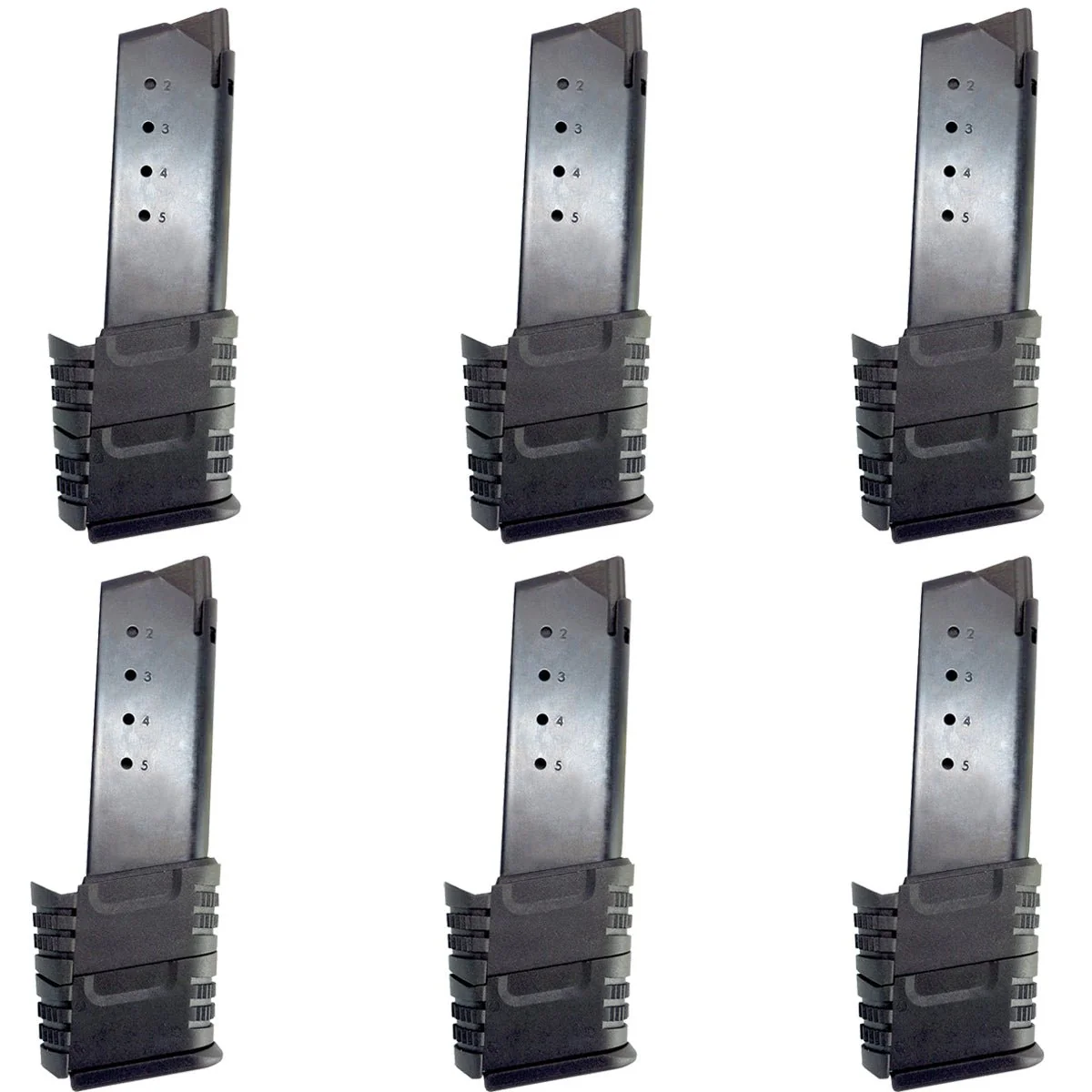 ProMag Springfield Armory XD-S .45 ACP 8-Round Mag XDS SPR 10 Blue Steel, 6 Pack