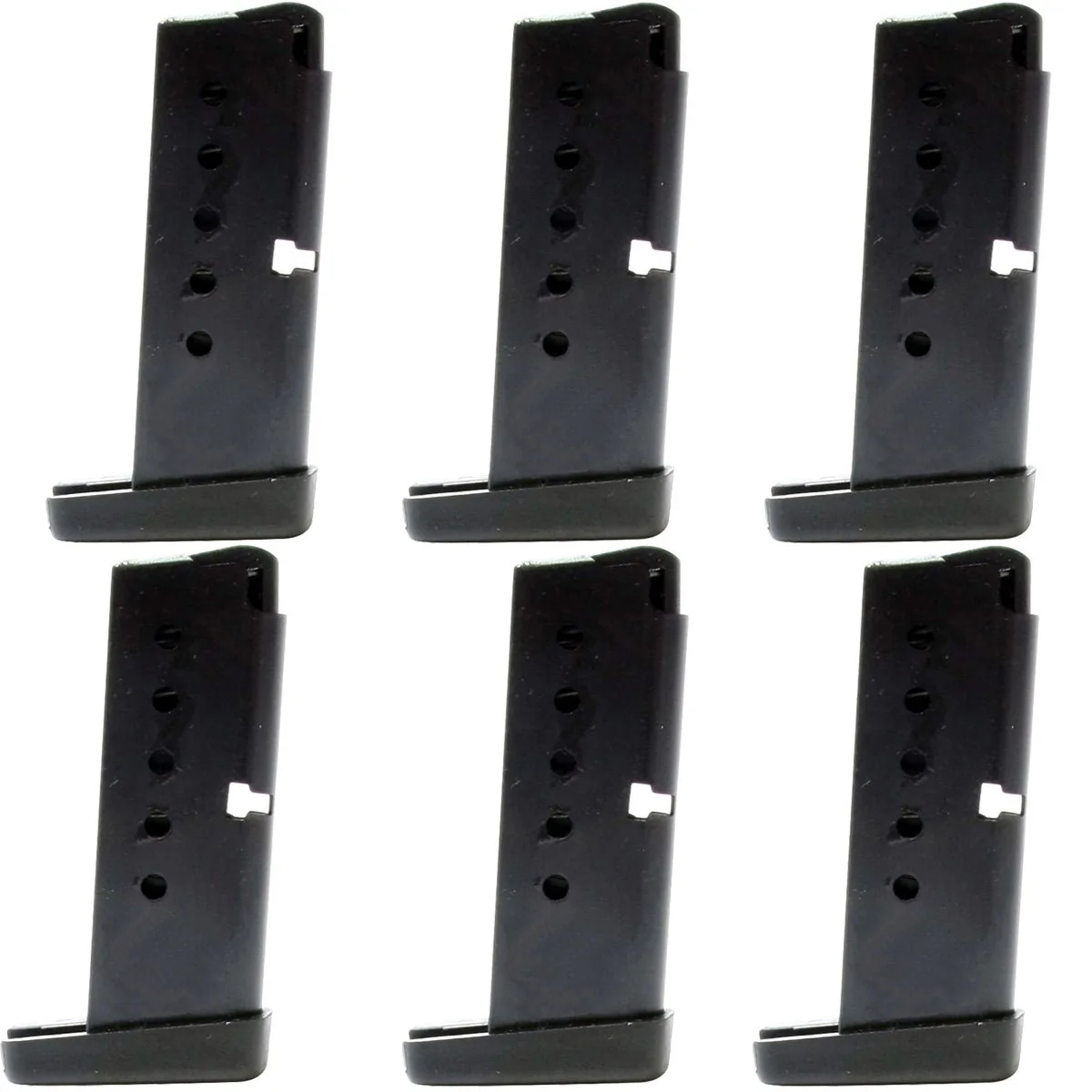 ProMag (6 Pack) Taurus TCP PT 738 .380 ACP, 6-Round Magazine, TAU 18, Blue Steel