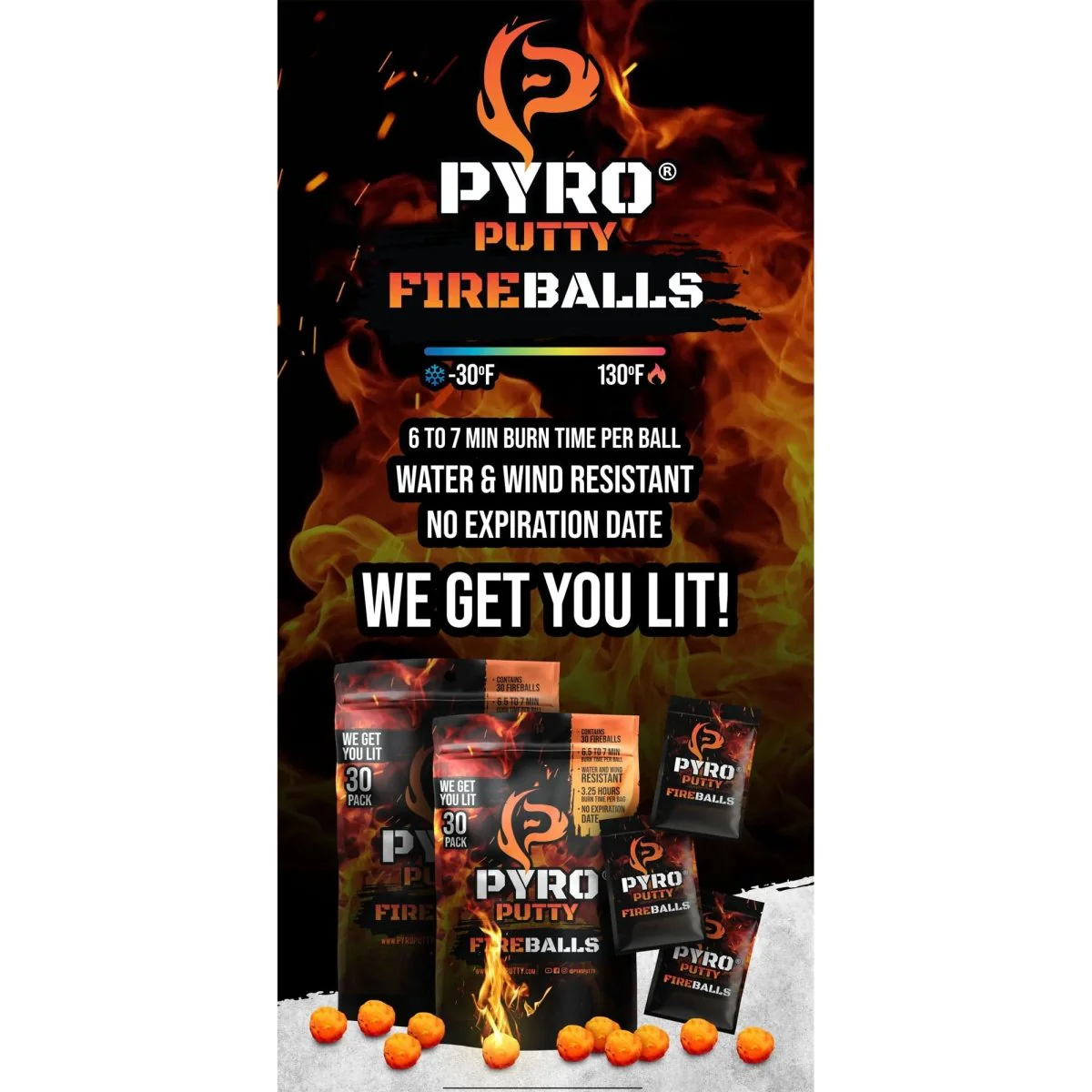 Pyro Putty Fireball - 30 Pack - Image 4