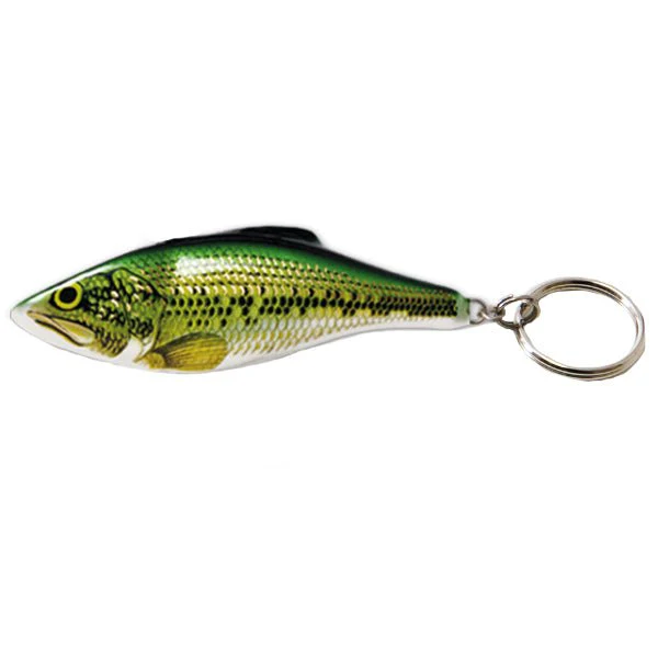 Rapala Rattlin' Rap Lure Key Ring - Baby Bass
