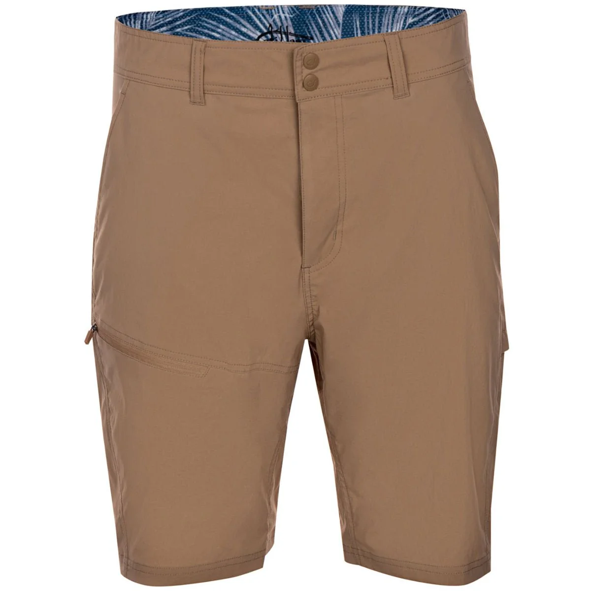 Reel Life 9" Riptide Shorts - Natural