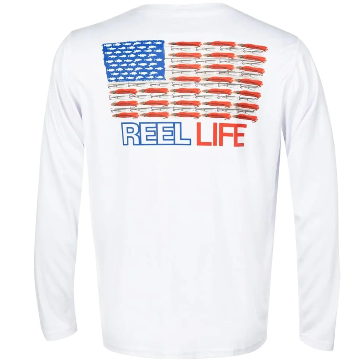 Reel Life Merica UV Long Sleeve Performance T-Shirt - Image 5