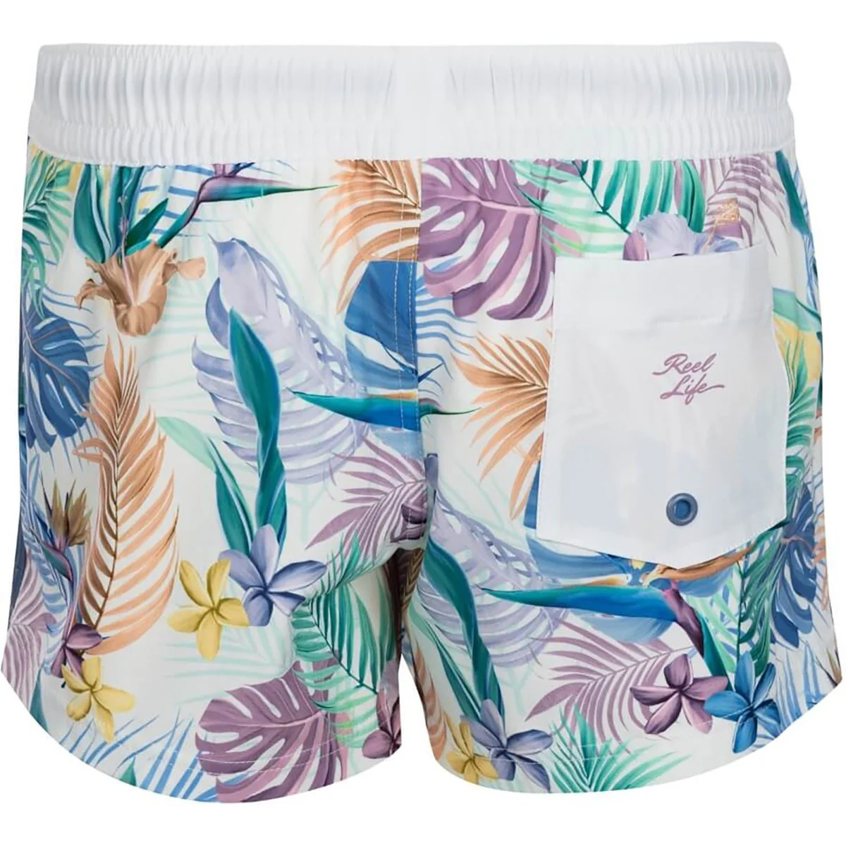 Reel Life Women's Marabella Tropical Explosion Sun Shorts - Multi - Image 2