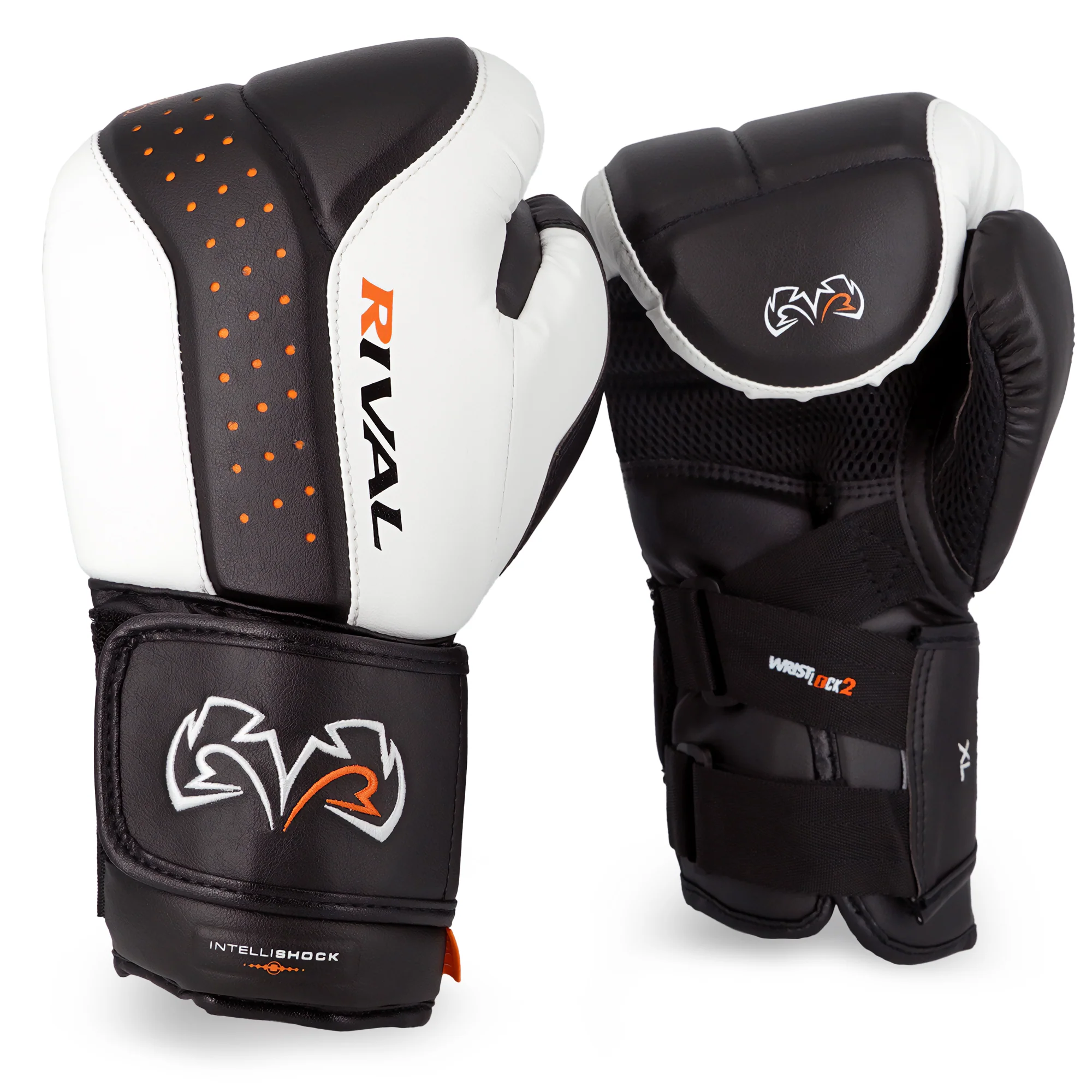 RIVAL Boxing RB10 Intelli-Shock Hook and Loop Bag Gloves - Image 16