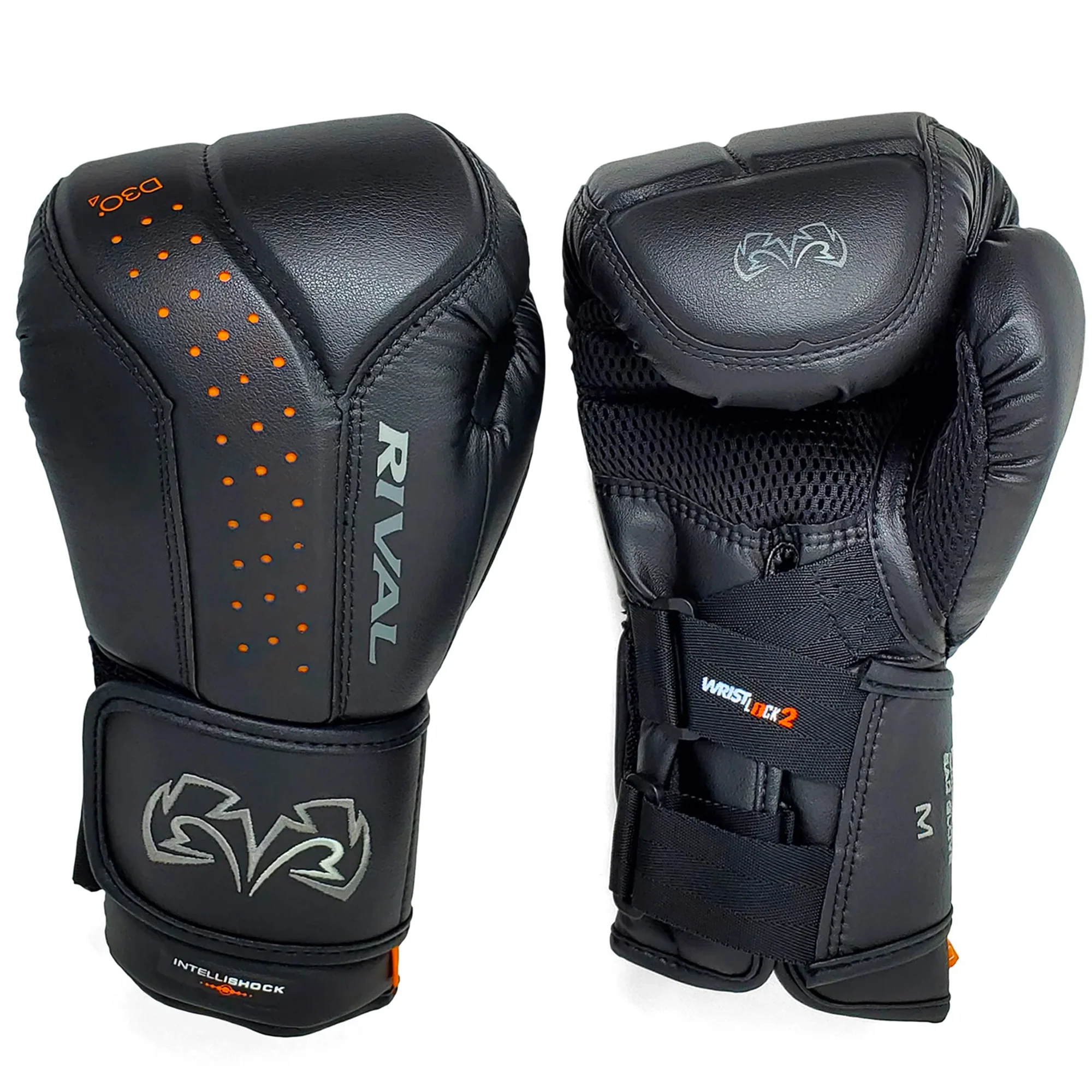 RIVAL Boxing RB10 Intelli-Shock Hook and Loop Bag Gloves - Image 20