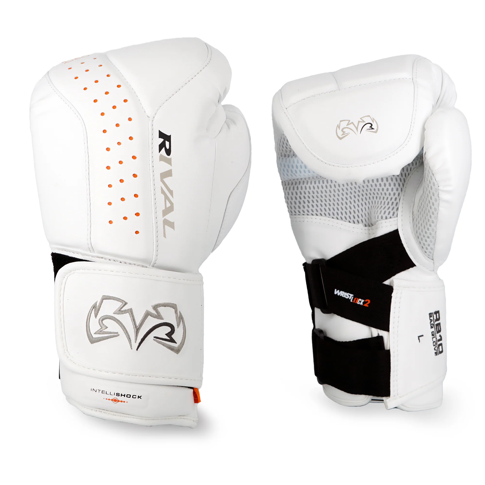 RIVAL Boxing RB10 Intelli-Shock Hook and Loop Bag Gloves - Image 24