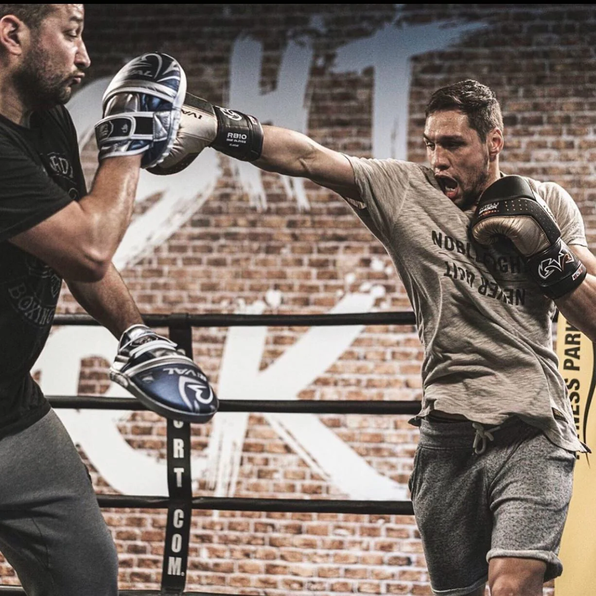 RIVAL Boxing RB10 Intelli-Shock Hook and Loop Bag Gloves - Image 5