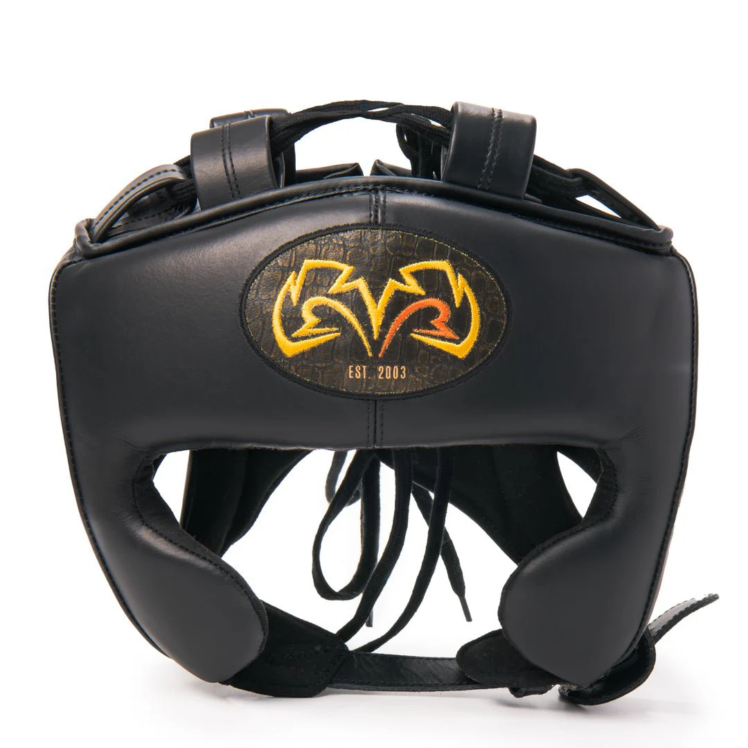 Rival Boxing  RHG-Guerrero Headgear, Crocodile/Black