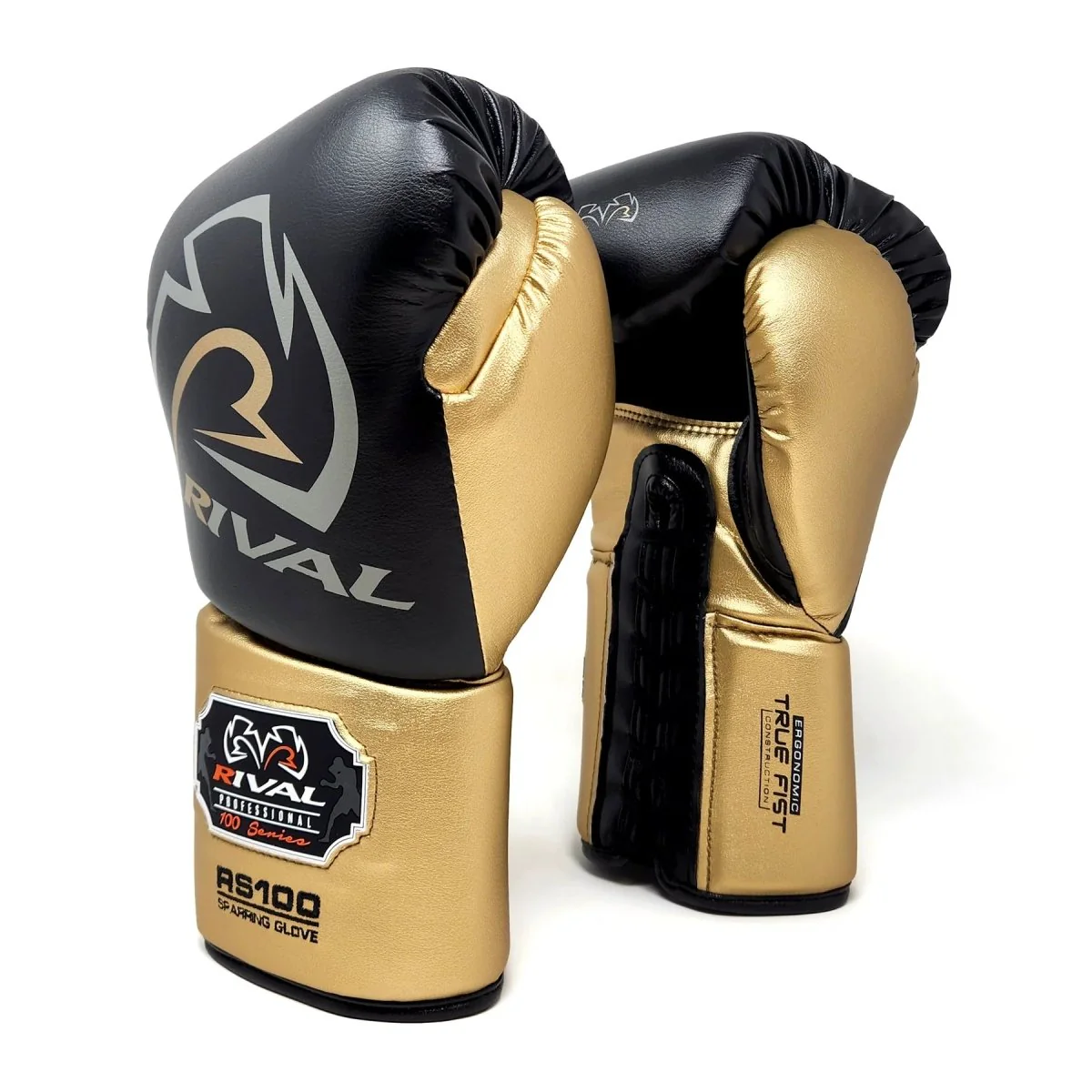 RIVAL Boxing RS100 Professional Lace-Up Sparring Gloves - Image 3