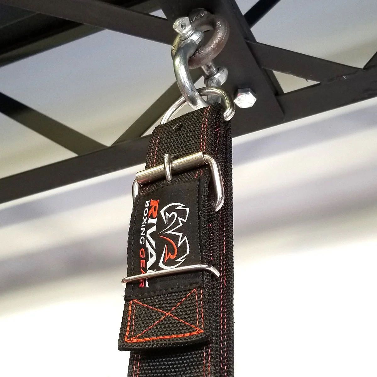 Rival Boxing Triple-Layered Nylon Heavy Bag Strap - Black - Image 2